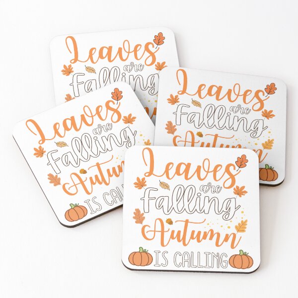 Item preview, Leaves Are Falling Autumn Is Calling designed and sold by thebest-2studio.