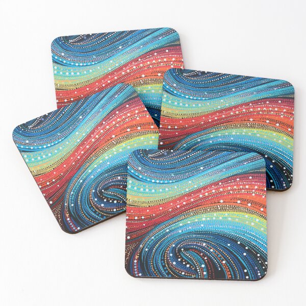 Item preview, Aboriginal Inspired Dot Art - Poetry Of The Vortex designed and sold by GrinGalore.