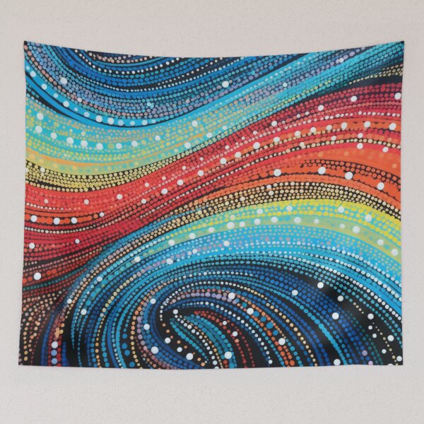 Item preview, Aboriginal Inspired Dot Art - Poetry Of The Vortex designed and sold by GrinGalore.