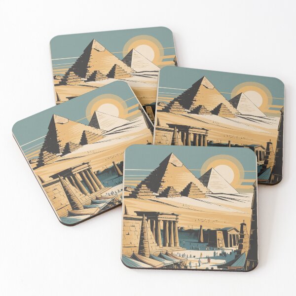 Item preview, Cairo Vintage Travel Poster designed and sold by TravelerRat.