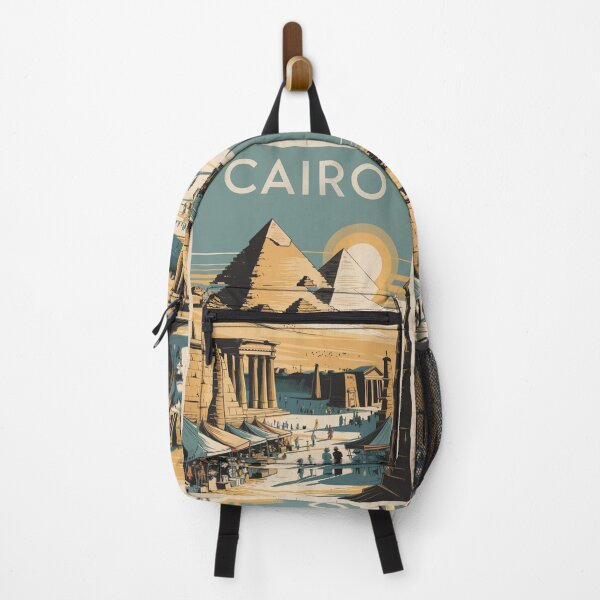 Item preview, Cairo Vintage Travel Poster designed and sold by TravelerRat.