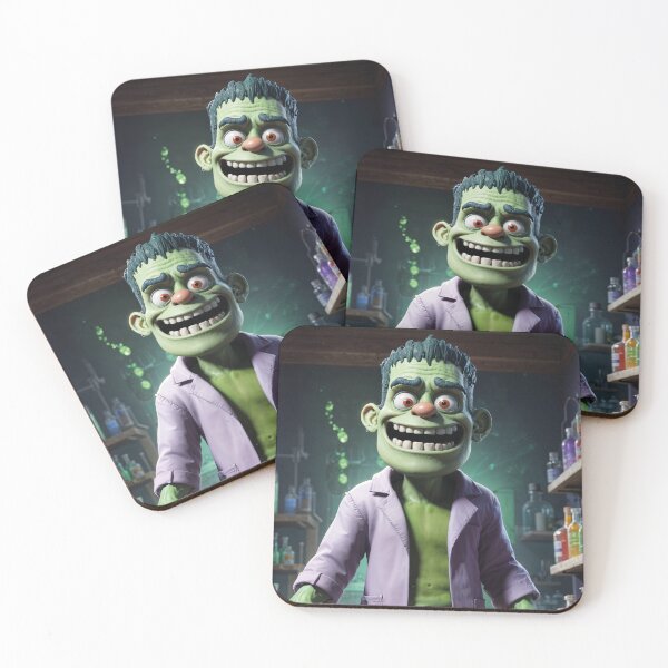 Item preview, Frankenstein's monster in the laboratory designed and sold by Mauswohn.
