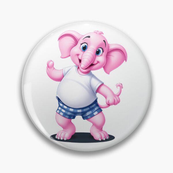 Item preview, A cute elephant creeping on two legs designed and sold by AleksKos.