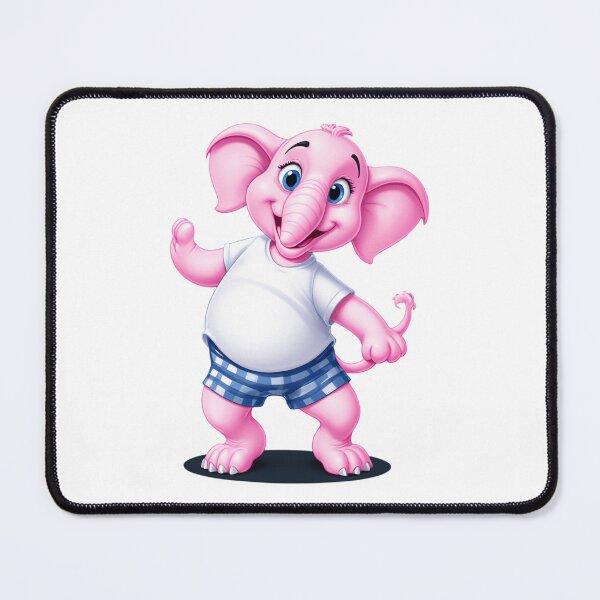 Item preview, A cute elephant creeping on two legs designed and sold by AleksKos.