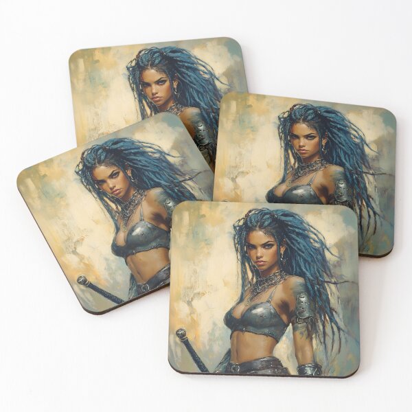Item preview, Warrior Woman - Fantasy Art designed and sold by Seeker7Seven.