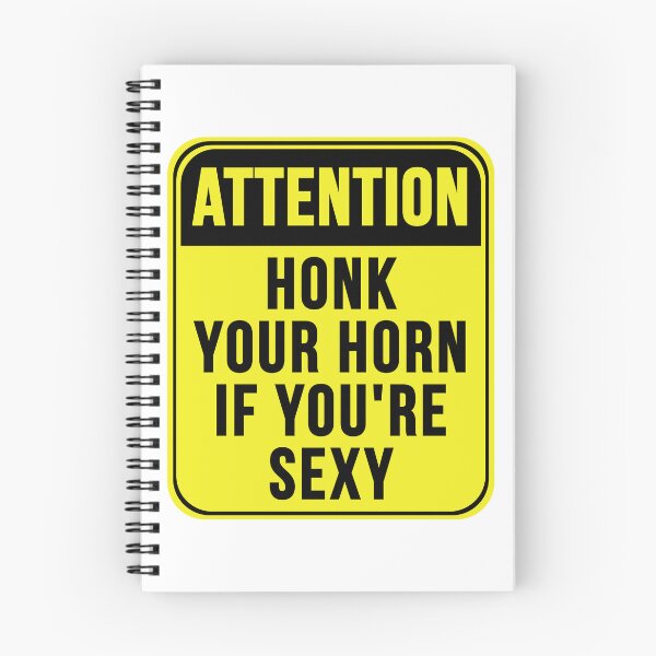 Aperçu de l'œuvre Klaxonne si tu es sexy créée et vendue par MarkMySign.