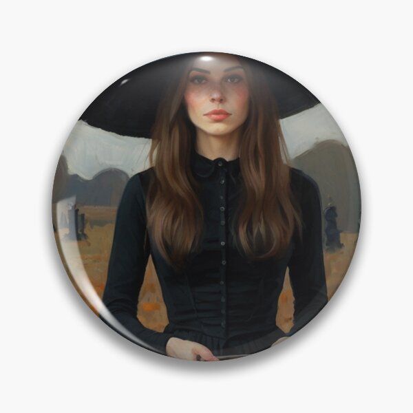 Item preview, A witch standing in a pumpkin field vintage art after Bougereau designed and sold by Vintage Designs +.