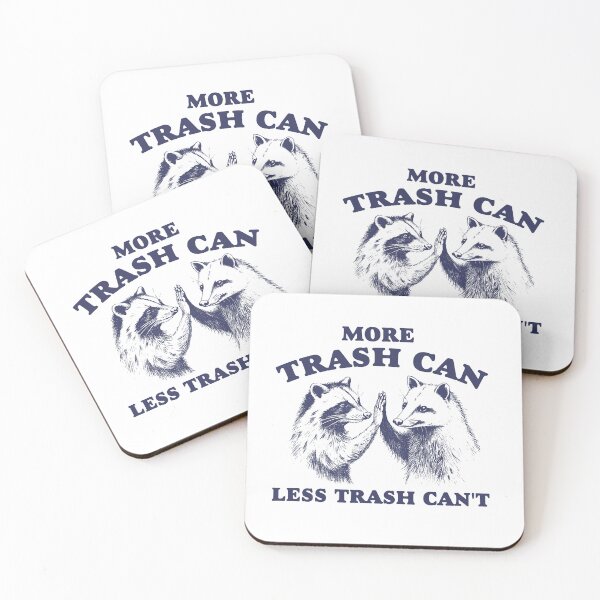 Item preview, More trash can Less trash can't Vintage Style Shirt, Raccoon opossum Shirt, Meme T Shirt, Vintage Cartoon T Shirt, Aesthetic Tee, Unisex designed and sold by samidsou.