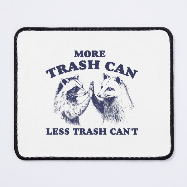 Item preview, More trash can Less trash can't Vintage Style Shirt, Raccoon opossum Shirt, Meme T Shirt, Vintage Cartoon T Shirt, Aesthetic Tee, Unisex designed and sold by samidsou.