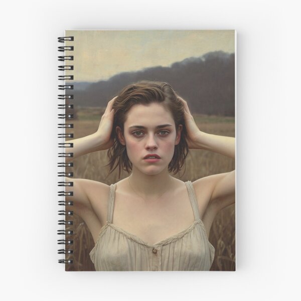 Item preview, Autumnal fall seasonal art of a beautiful woman standing in a corn field after Bougereau designed and sold by Vintage Designs +.