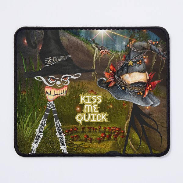Item preview, Kiss Me Quick - Halloween meets music magic! designed and sold by Semi-quaver.