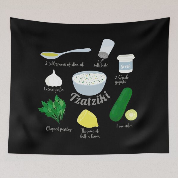 Item preview, Tzatziki, how to make  designed and sold by YourOnlyCorner.