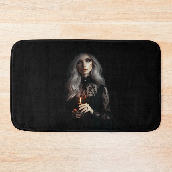 Item preview,  Enigmatic Witch with Candlelight Charm designed and sold by IllumeInk.