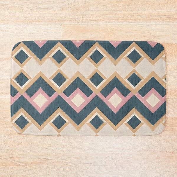 Item preview, Mid Century Modern  Diamond Pattern  Pink designed and sold by Prints and Lifestyle.