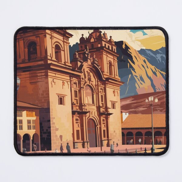 Item preview, Cusco Vintage Travel Poster designed and sold by TravelerRat.