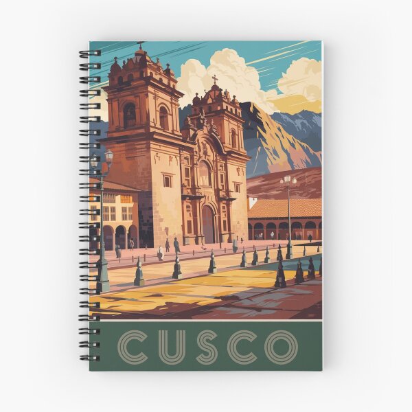Item preview, Cusco Vintage Travel Poster designed and sold by TravelerRat.