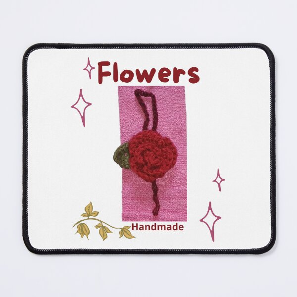 Item preview, Flowers, Red Rose, handmade designed and sold by amigurumivane.