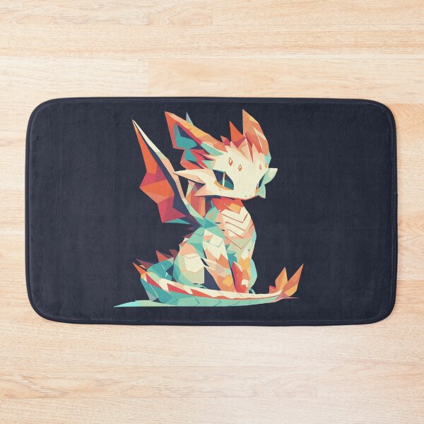 Item preview, Cute geometric scale dragon designed and sold by etherElric.