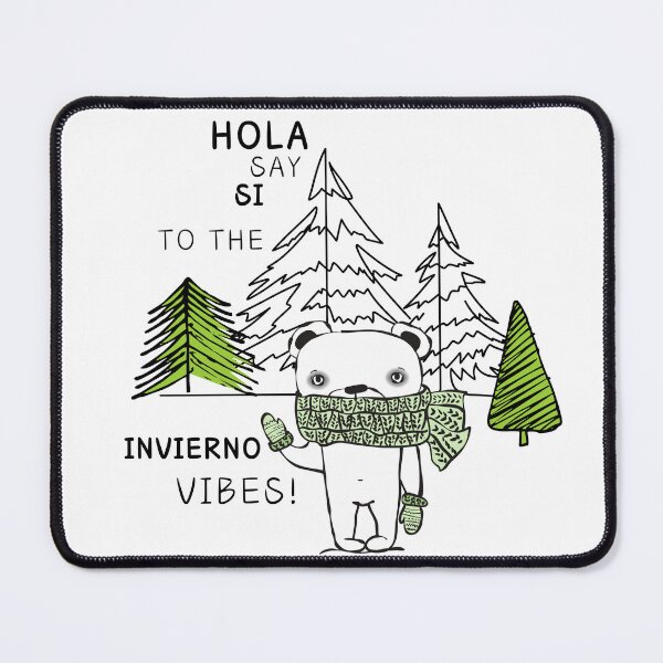 Item preview, A CUTE BEAR READY FOR INVIERNO, SPANGLISH! designed and sold by ZMaria.