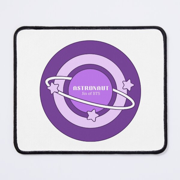 Item preview, Astronaut Jin of BTS Purple Planet designed and sold by MintMochaMatcha.