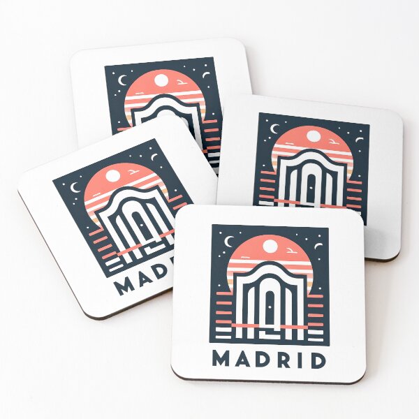 Aperçu de l'œuvre Madrid : là où la culture et le charme se rencontrent ! créée et vendue par OzzFrequency.