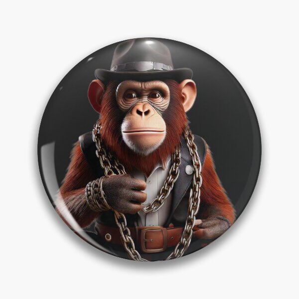Item preview, The Gangster Monkey designed and sold by AleTot.