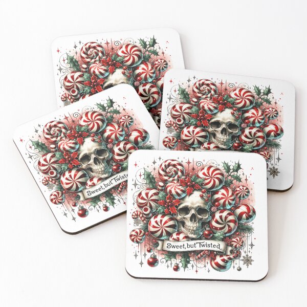 Item preview, Funny Christmas Skull designed and sold by Ginngers.
