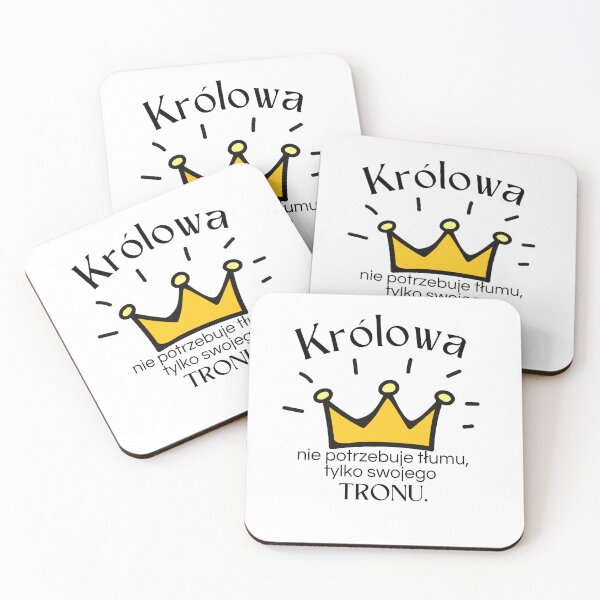 Item preview, królowa nie potrzebuje tłumu, tylko swojego tronu designed and sold by Anna Sacha.