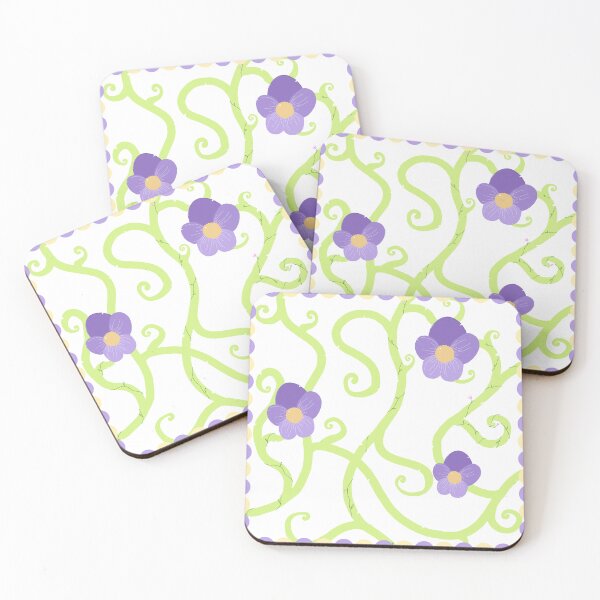 Item preview, Purple pansies and lianas designed and sold by PaulineHerrCrea.