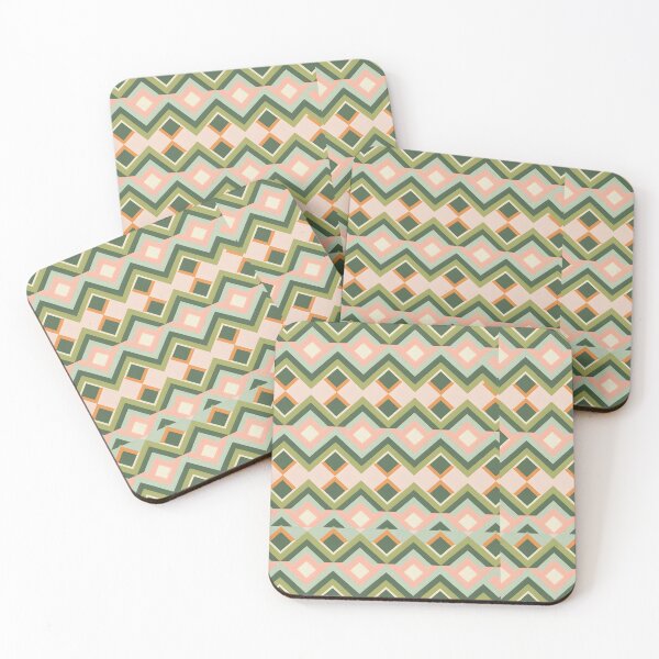 Artikelvorschau, Mid Century Modern Diamantmuster Pink entworfen und verkauft von Prints and Lifestyle.