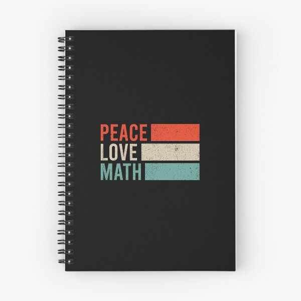 Item preview, Peace Love Math - Math Teacher Lover Funny Gift designed and sold by zhilwahesani.