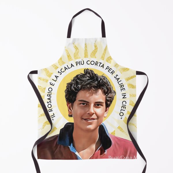 Item preview, Blessed Carlo Acutis: “Il Rosario è la scala più corta per salire in Cielo” designed and sold by SolracSier.