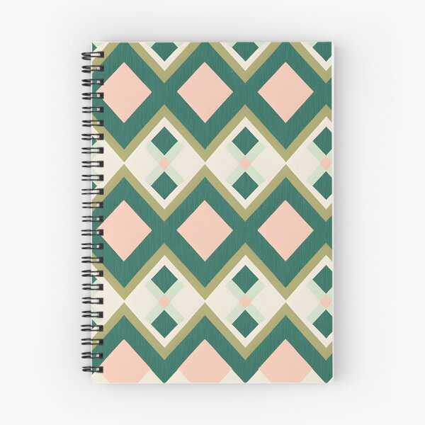 Artikelvorschau, Mid Century Modern Rautenmuster Muster Pink entworfen und verkauft von Prints and Lifestyle.