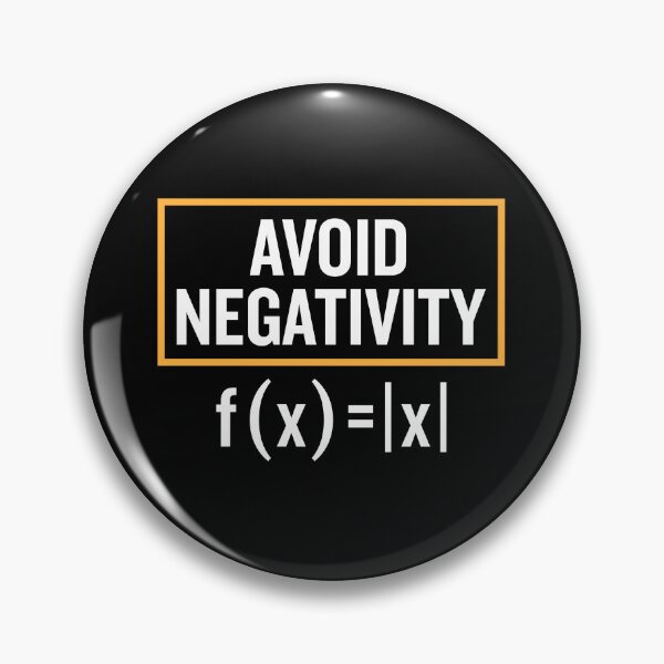 Item preview, Avoid Negativity - Math Equation Formula Teacher Funny Gift designed and sold by zhilwahesani.