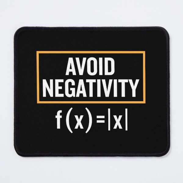 Item preview, Avoid Negativity - Math Equation Formula Teacher Funny Gift designed and sold by zhilwahesani.