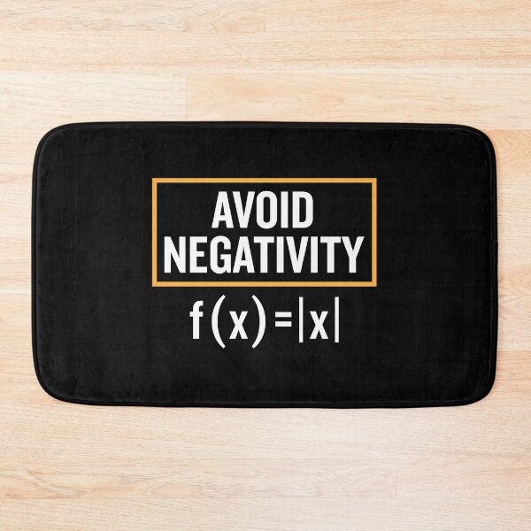 Item preview, Avoid Negativity - Math Equation Formula Teacher Funny Gift designed and sold by zhilwahesani.