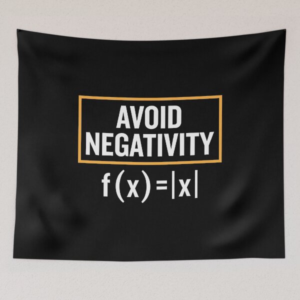 Item preview, Avoid Negativity - Math Equation Formula Teacher Funny Gift designed and sold by zhilwahesani.