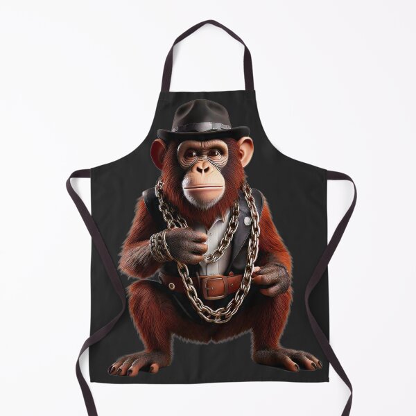 Aperçu de l'œuvre Le singe gangster créée et vendue par AleTot.