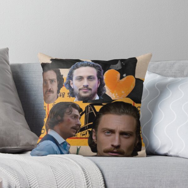 Aaron Taylor Johnson (2) Throw Pillow