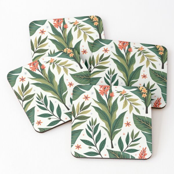 Item preview, Elegant Floral Pattern - Nature-inspired Print for a Timeless Look designed and sold by CosyCush.