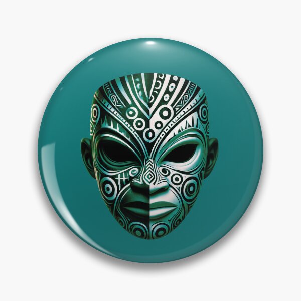 Item preview, Eshu Mask, Nigerian Tribal art, African artwork, Tribal artwork, African mask, African Digital art designed and sold by Afrocarribe.