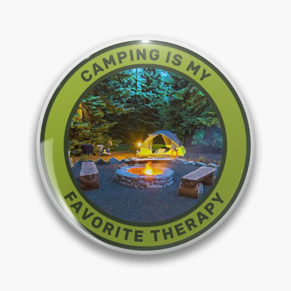 Item preview, Camping Is My Favorite Therapy Camping Men & Women designed and sold by JDMTees.