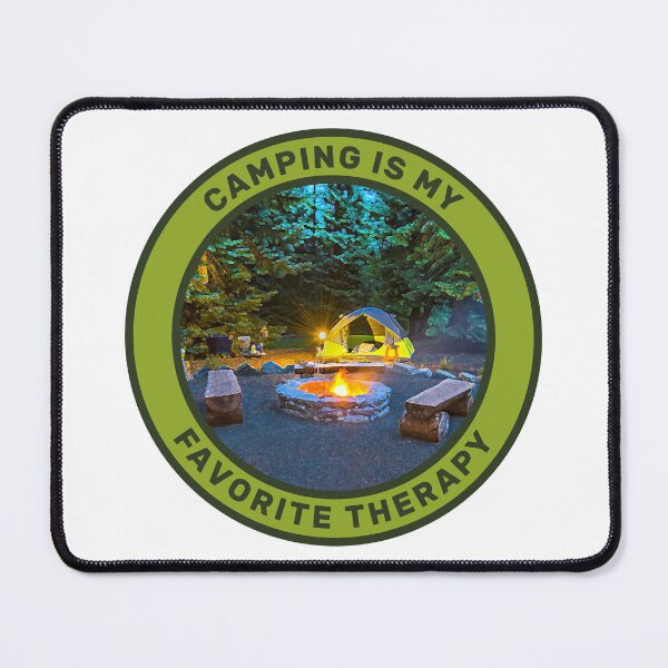 Item preview, Camping Is My Favorite Therapy Camping Men & Women designed and sold by JDMTees.