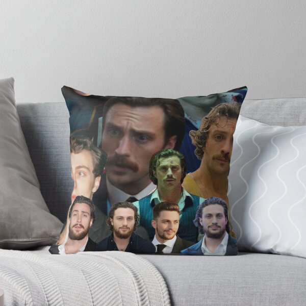 Aaron Taylor Johnson (3) Throw Pillow