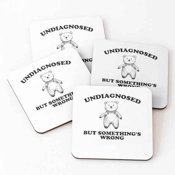 Item preview, Undiagnosed But Something is Wrong Vintage Style Shirt, unisex t shirt, funny t shirt, meme t shirt, weird t shirt, silly designed and sold by samidsou.