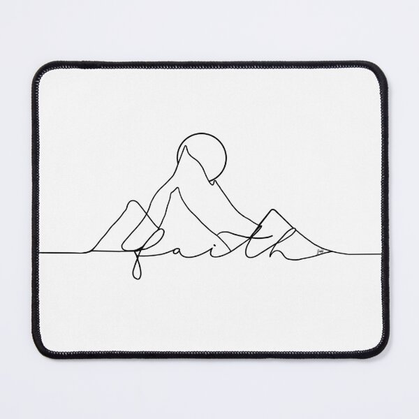 Item preview, Faith Can Move Mountains- Black designed and sold by Pundorables.