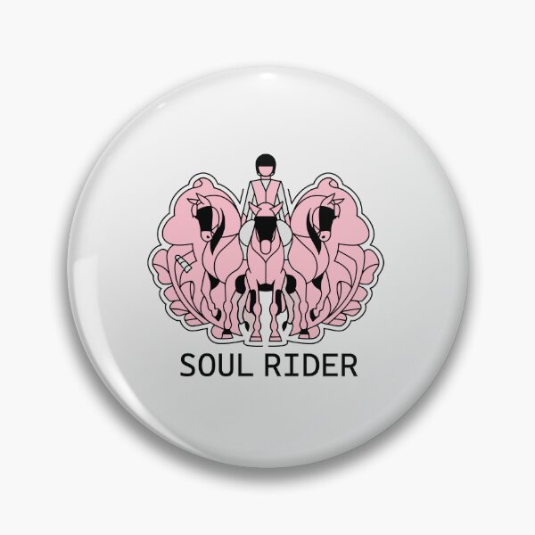 Item preview, Equestrian Sticker Soul Rider: Art and Horse Passion designed and sold by ObjCrea123.