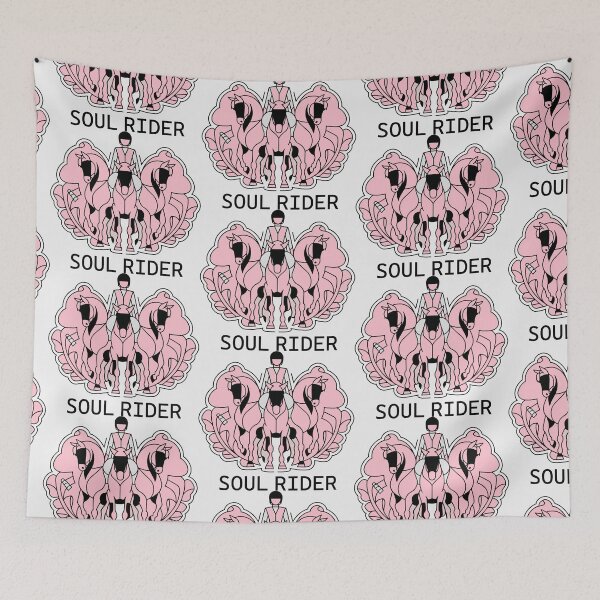 Item preview, Equestrian Sticker Soul Rider: Art and Horse Passion designed and sold by ObjCrea123.
