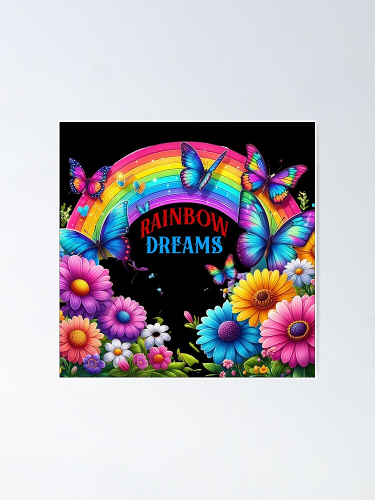 Thumbnail 1 of 3, Poster, RAINBOW designed and sold by BabaSoti.