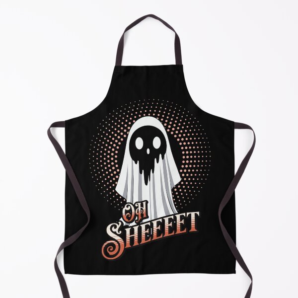 Item preview, Halloween Oh Sheeet Lustig Gespenst Design designed and sold by LuminOrb.